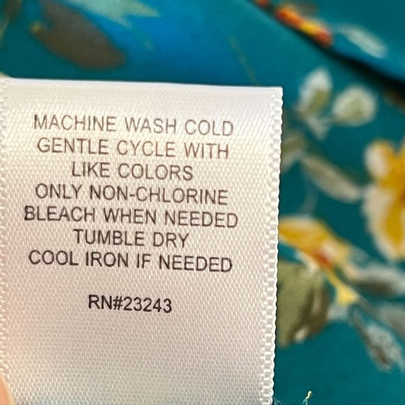 NY&C TALL BOW-NECK HALTERNECK BLOUSE, SIZE M - Picture 13 of 14